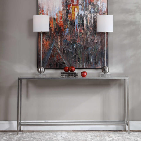 Uttermost Uttermost Hayley Silver Console Table
