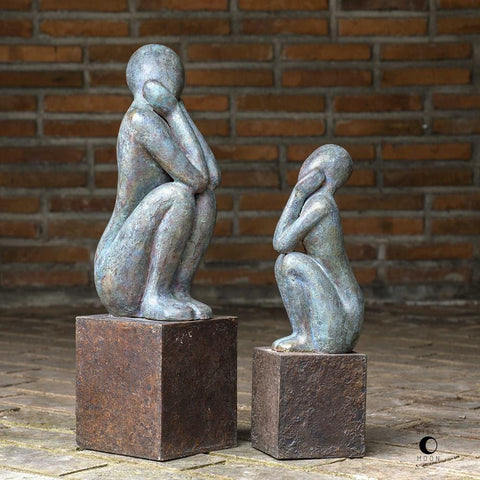 Uttermost Uttermost Jayin Figurine Sculptures, Set of 2