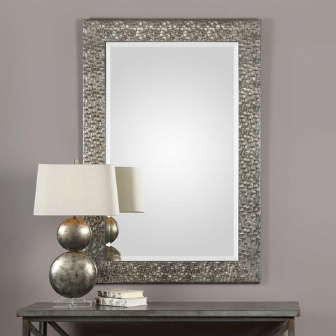 Uttermost Uttermost Kanuti Metallic Gray Mirror
