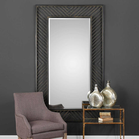 Uttermost Uttermost Karel Chevron Mirror