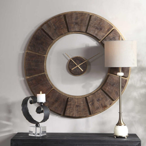 Uttermost Uttermost Kerensa Wooden Wall Clock