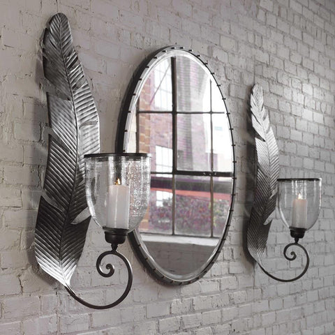 Uttermost Uttermost Lallia Leaf Wall Sconce