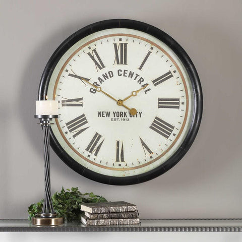 Uttermost Uttermost Leonor "Grand Central" Wall Clock