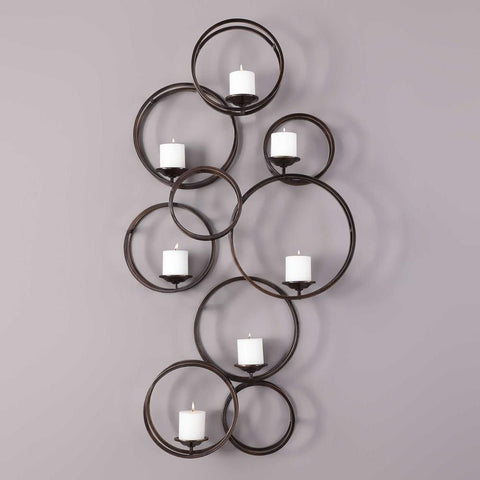 Uttermost Uttermost Liya 7 Candle Iron Wall Sconce
