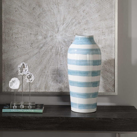 Uttermost Uttermost Ortun Striped Vase
