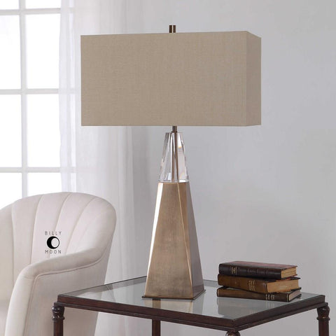 Uttermost Uttermost Priam Plated Brass Table Lamp