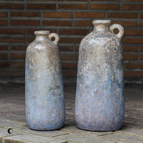 Uttermost Uttermost Ragini Terracotta Bottles, Set of 2