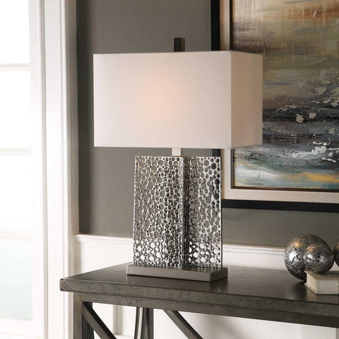 Uttermost Uttermost Sicero Polished Silver Lamp