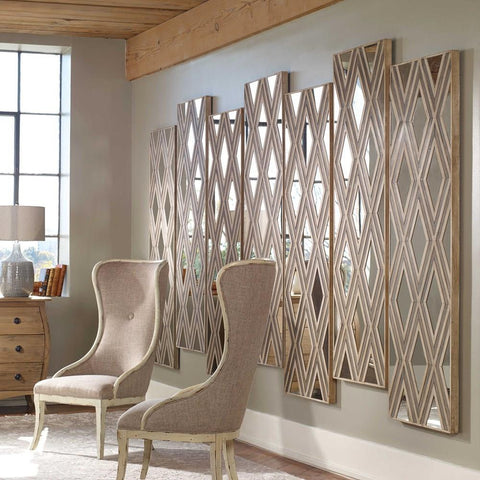Uttermost Uttermost Tahira Geometric Argyle Pattern Wall Mirror