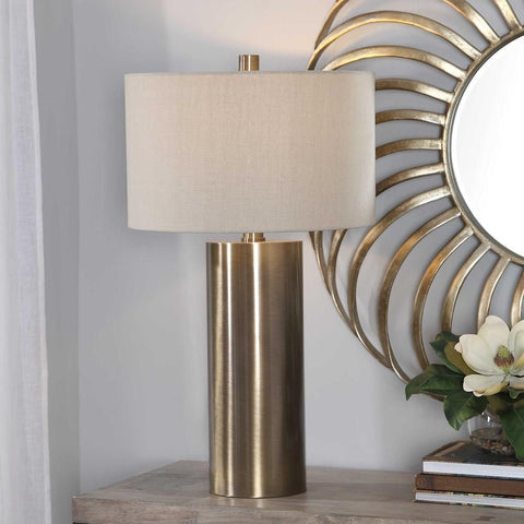 Uttermost Uttermost Taria Brushed Brass Table Lamp