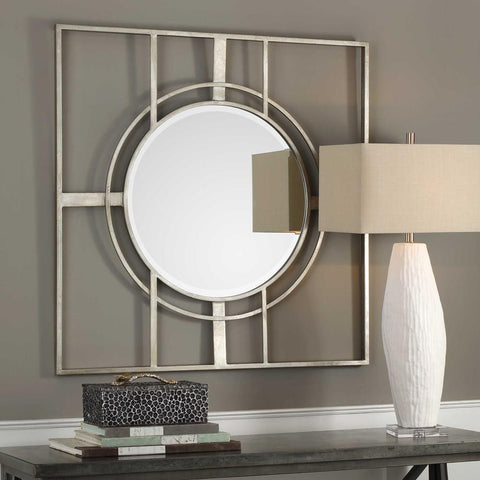 Uttermost Uttermost Zenon Contemporary Silver Mirror